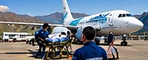 Repatriación médica internacional